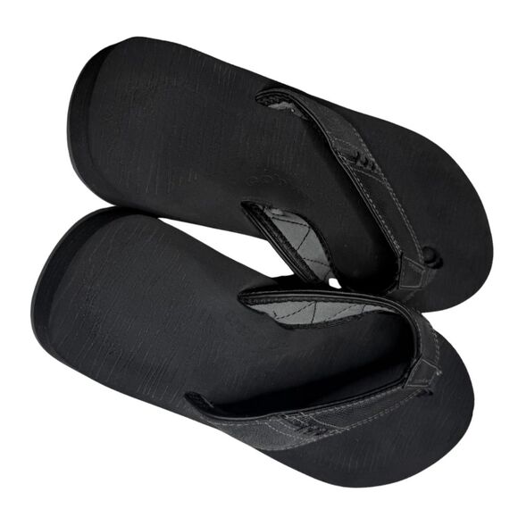 Cobian Men's Floater Comfort‎ Thong Flip Flop Beach Sandals Black Size 10 - Picture 2 of 7